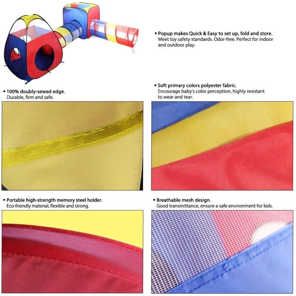 Kids Play Tent and Tunnel: image 9