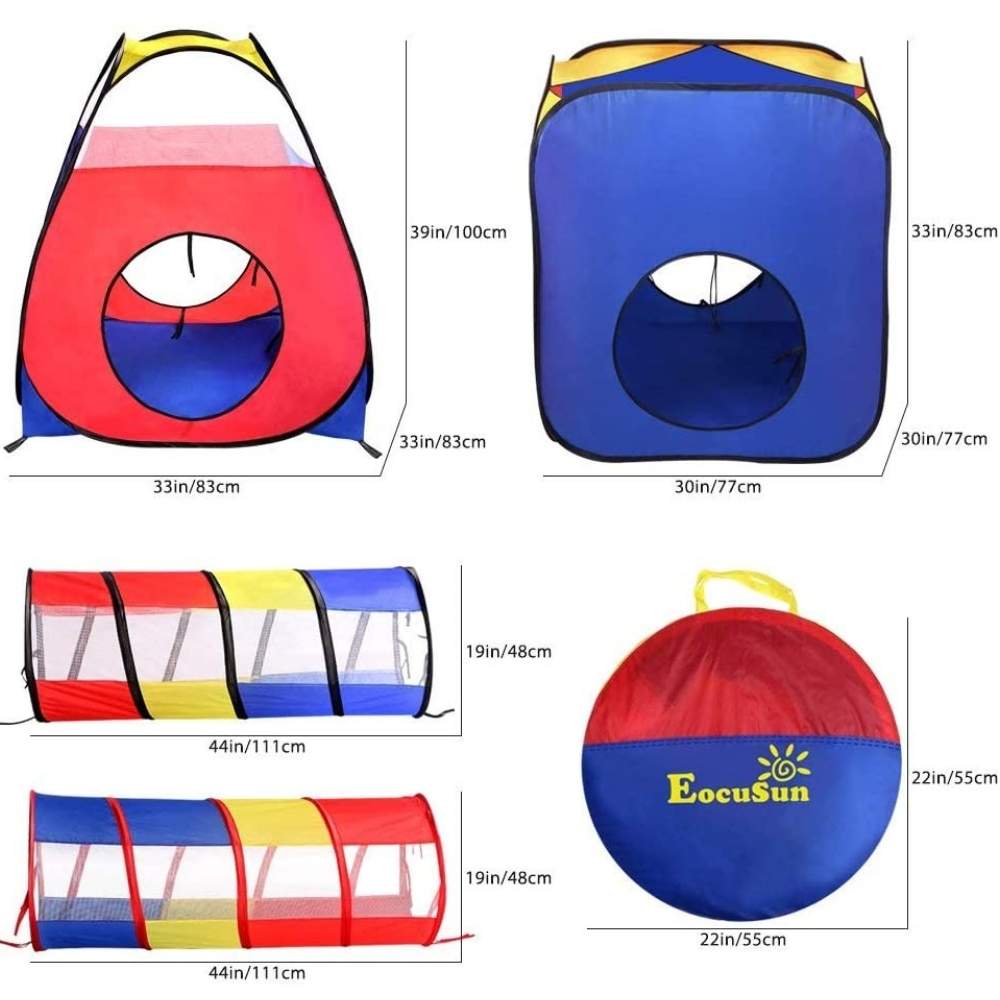 Kids Play Tent and Tunnel: image 11
